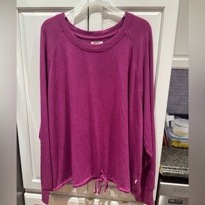 UGG Women's Magenta Long Sleeve Sweatshirt With Matching Pants